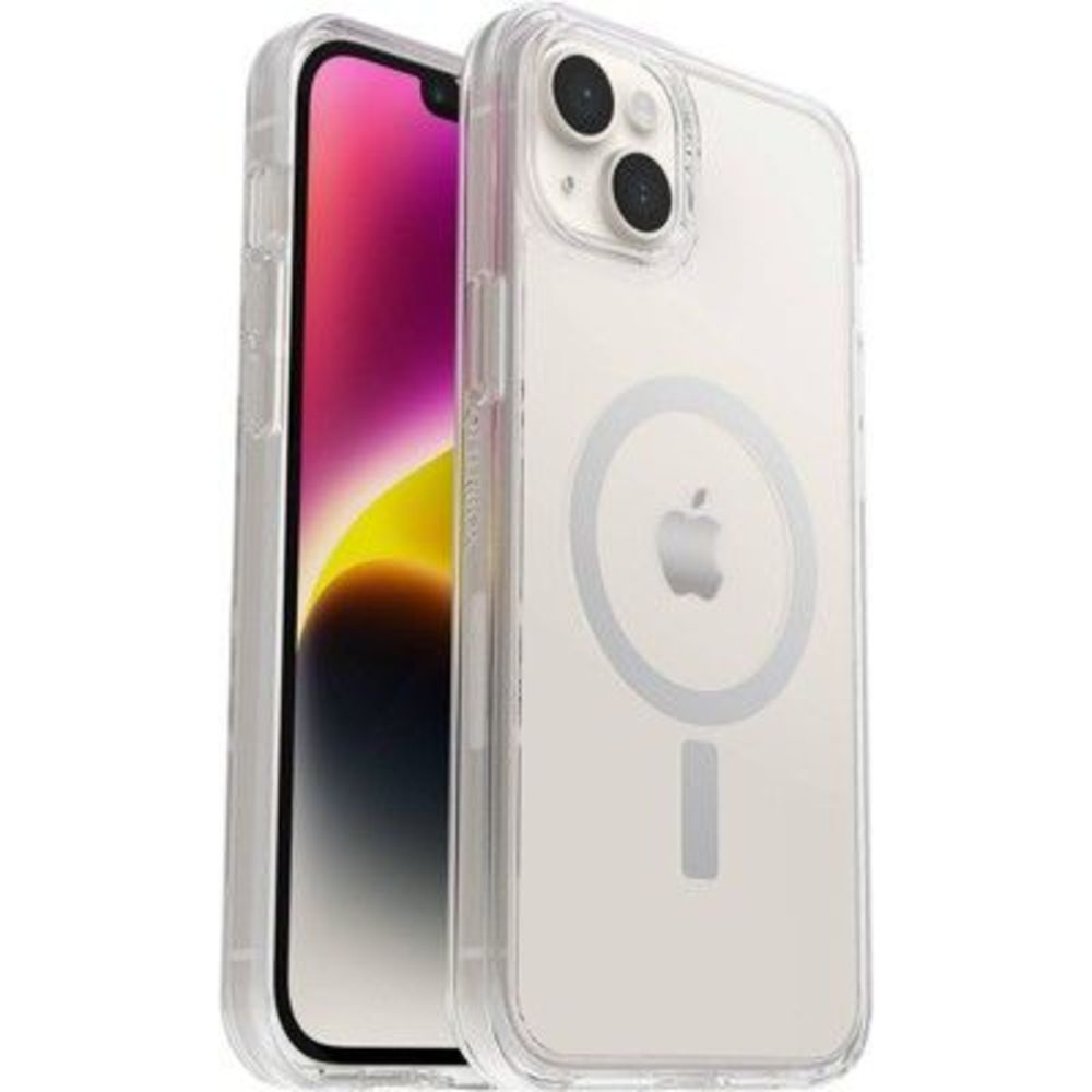 OtterBox Apple iPhone 14 Plus Symmetry Clear Plus Case with MagSafe - Clear - Picture 2 of 2